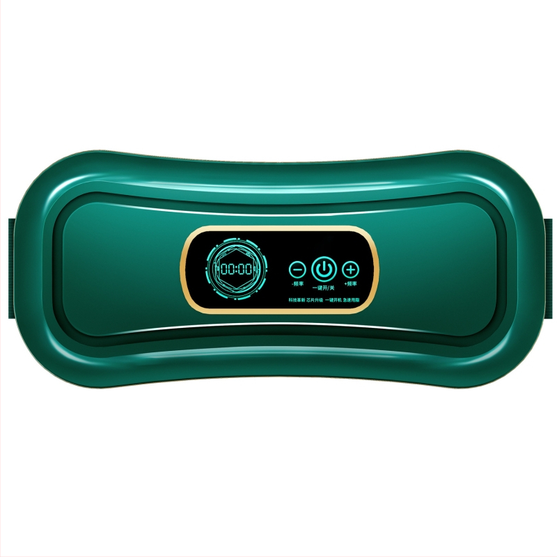 Pilvo masažuoklis su vibracija ir šiltojo kompresijos funkcija, USB maitinimas, mechaninis valdymas, 2-oji pavara, iki 4 masažo galvučių