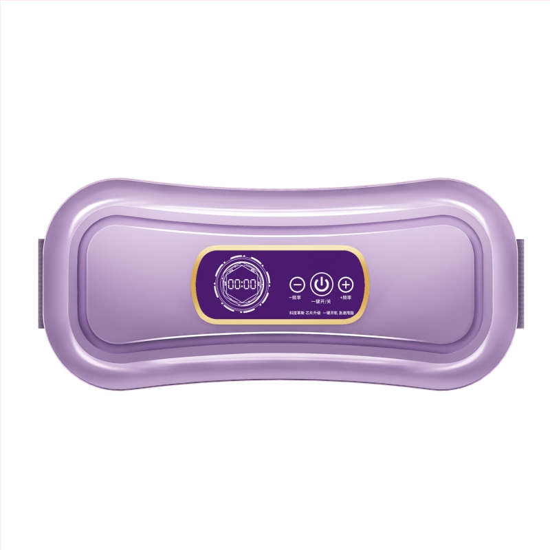 Pilvo masažuoklis su vibracija ir šiltojo kompresijos funkcija, USB maitinimas, mechaninis valdymas, 2-oji pavara, iki 4 masažo galvučių