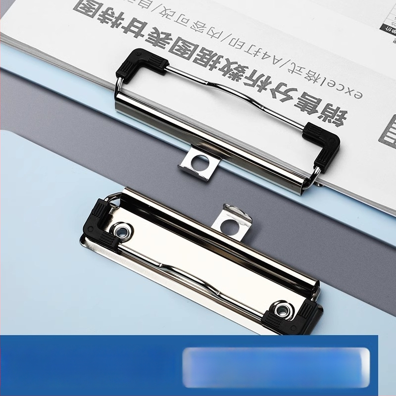 Deli 72641 plastinis klipsas plokštei su galingu spaudimu ir plokštės spaudu, logotipas