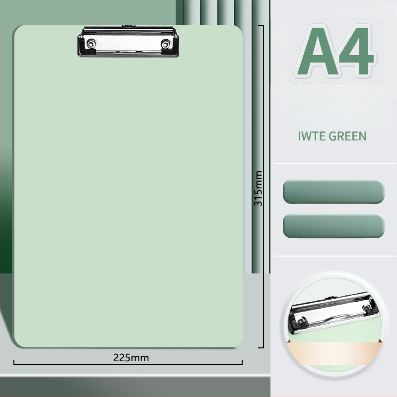 Deli 72641 plastinis klipsas plokštei su galingu spaudimu ir plokštės spaudu, logotipas