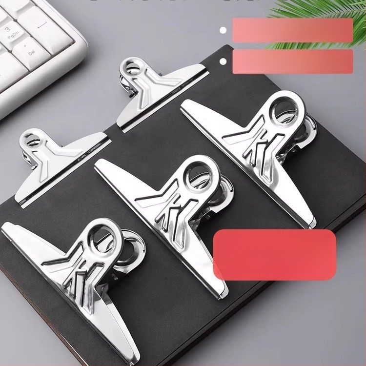 Zīmējumu dēļa klips ar garu asti, dzelzs klips zīmēšanai