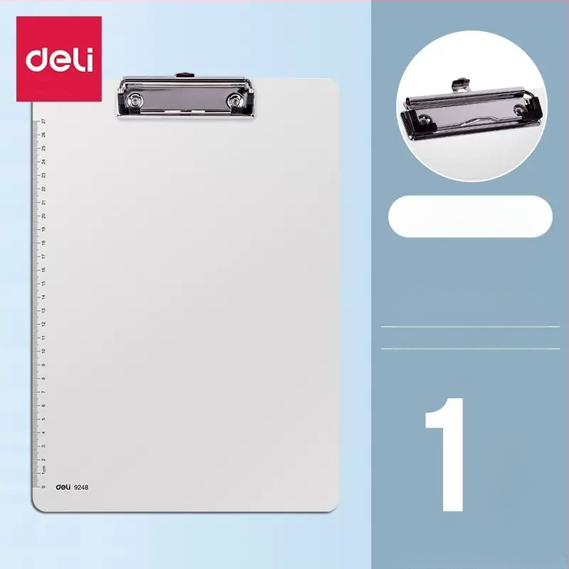 Dokumentų laikiklis klipsas, PP medžiaga, modelis 9248, be logotipo, be pritaikymo