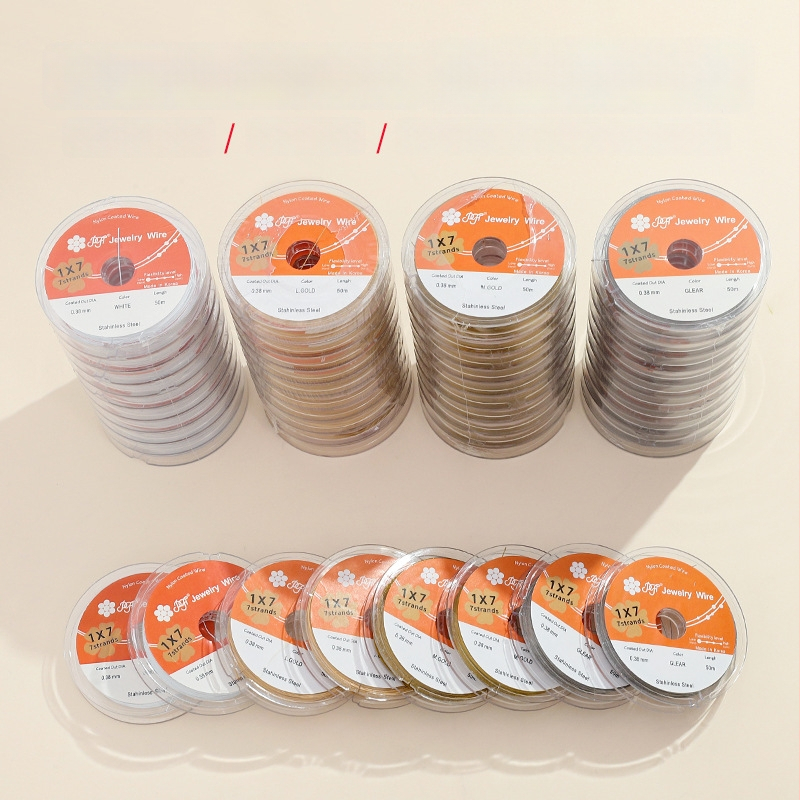 DIY rotaslietu stieple (Metāls; Elektroplatēšana; Zīmols: Nankong Rhinestones; Dabisks stils)