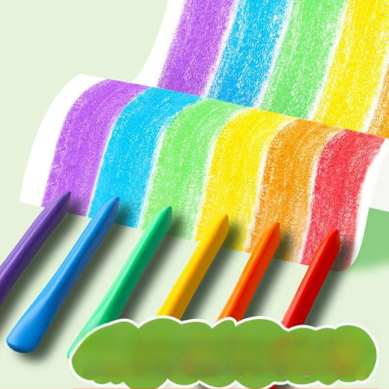 Chuangpinge plastmasas trīsstūrveida krāsu zīmēšanas komplekts, plastmasas korpuss, 5 g pa gabalu