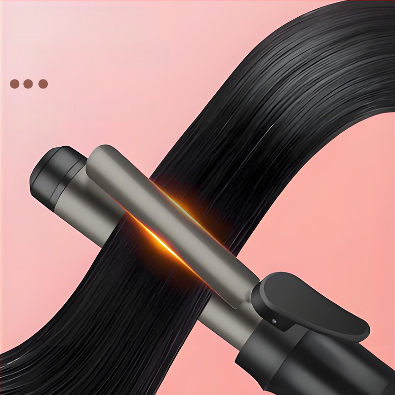 RESUXI Belaidė garbanų formavimo priemonė su PTC šildymu, skersmuo 31 mm ir daugiau, 3 temperatūros lygius, įkraunama baterija, formavimas per 1 minutę