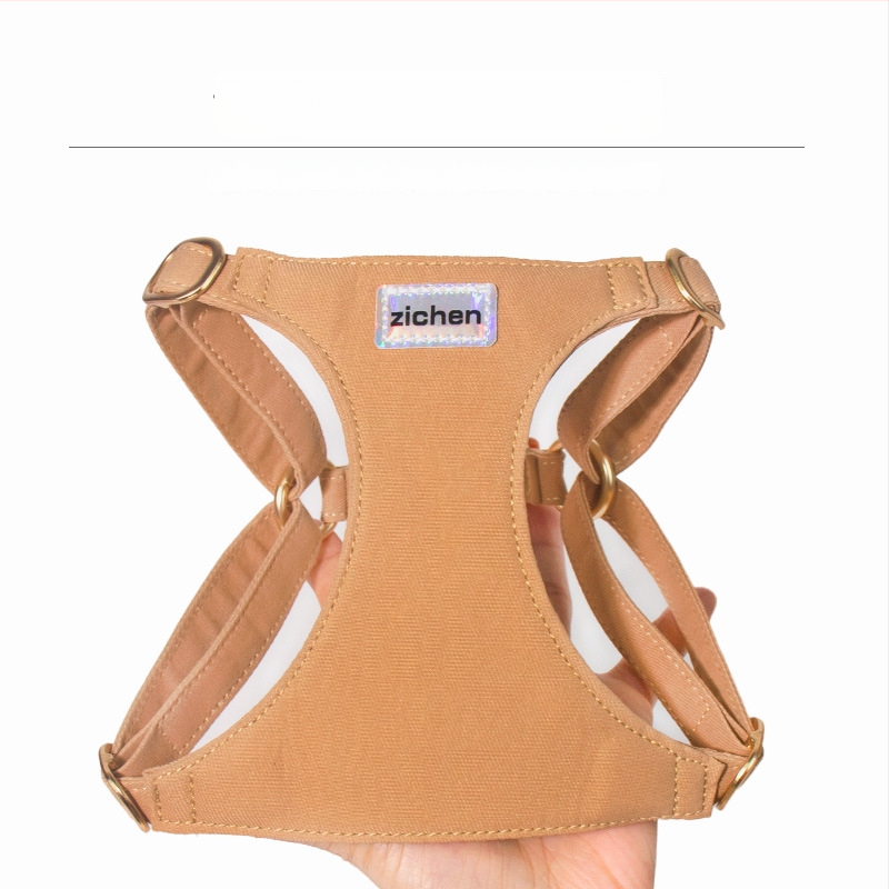 Postroj pre psa na prechádzky — hrudný a chrbtový remienok, nepoddajný ťahový pás, značka Support