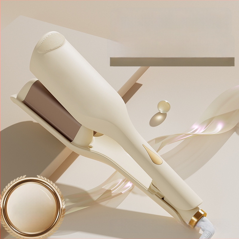 36 mm didelio bangavimo prancūziška garbintuvas plaukams su keramine danga, 220 V, 70 W, 10 lygių temperatūros reguliavimas