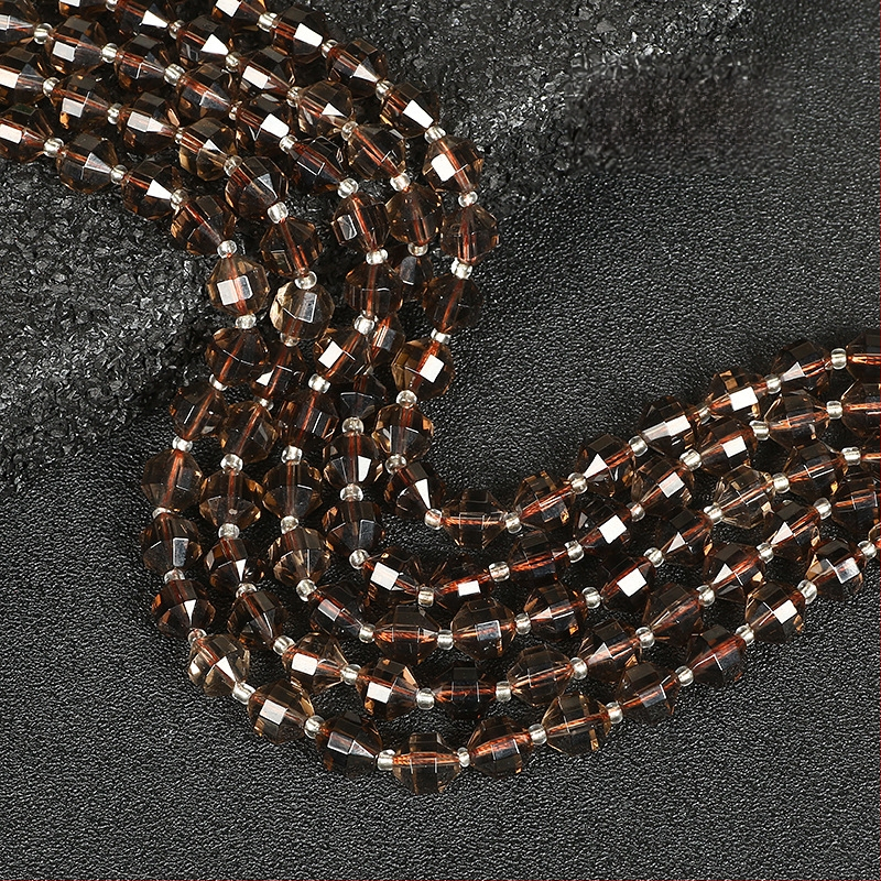 Brīvas pērlītes no dabīgā akmens, pulētas apaļas pērlītes, zīmols Also butterfly