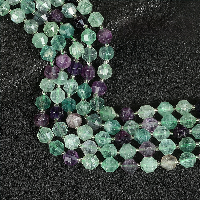 Brīvas pērlītes no dabīgā akmens, pulētas apaļas pērlītes, zīmols Also butterfly