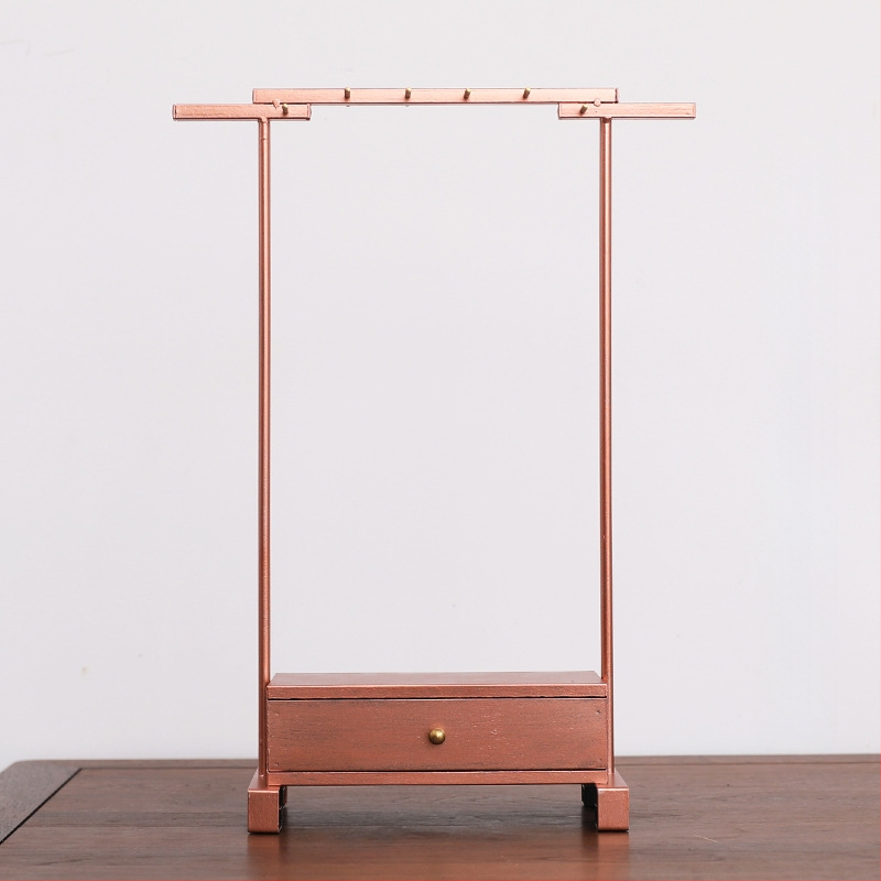 Pildspalvu turētājs kaligrāfijai un gleznošanai, dzelzs ar 12 adatu dizainu, senlaicīgs stils