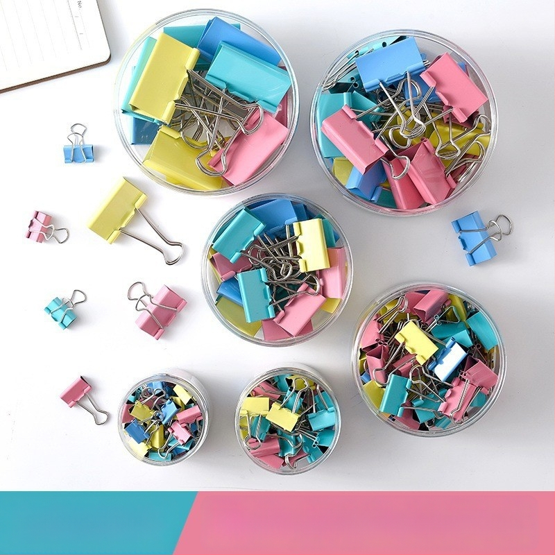 Metāla biroja klips, Lidemei Long Tail Clip, dokumentu turētājs