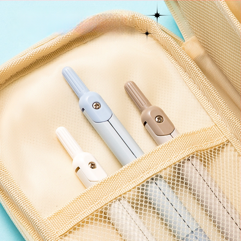 Deli VC28 Ühendatud pliiatsitüüpi metallikompass ringjoone joonestamiseks grafiitituumaga