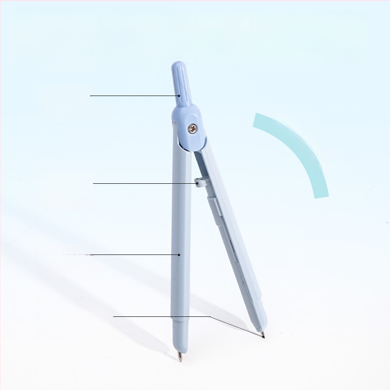 Deli VC28 Ühendatud pliiatsitüüpi metallikompass ringjoone joonestamiseks grafiitituumaga