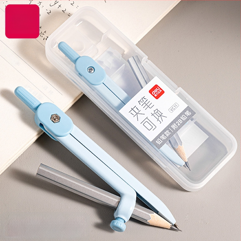 Deli VC11 Metallist kompass joonistamiseks, pakk 1/12/192