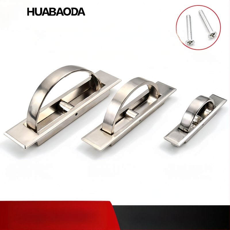 Tatami lovos rankena – cinko lydinys, elektroplakavimas, modelis 505, modernus minimalistinis stilius