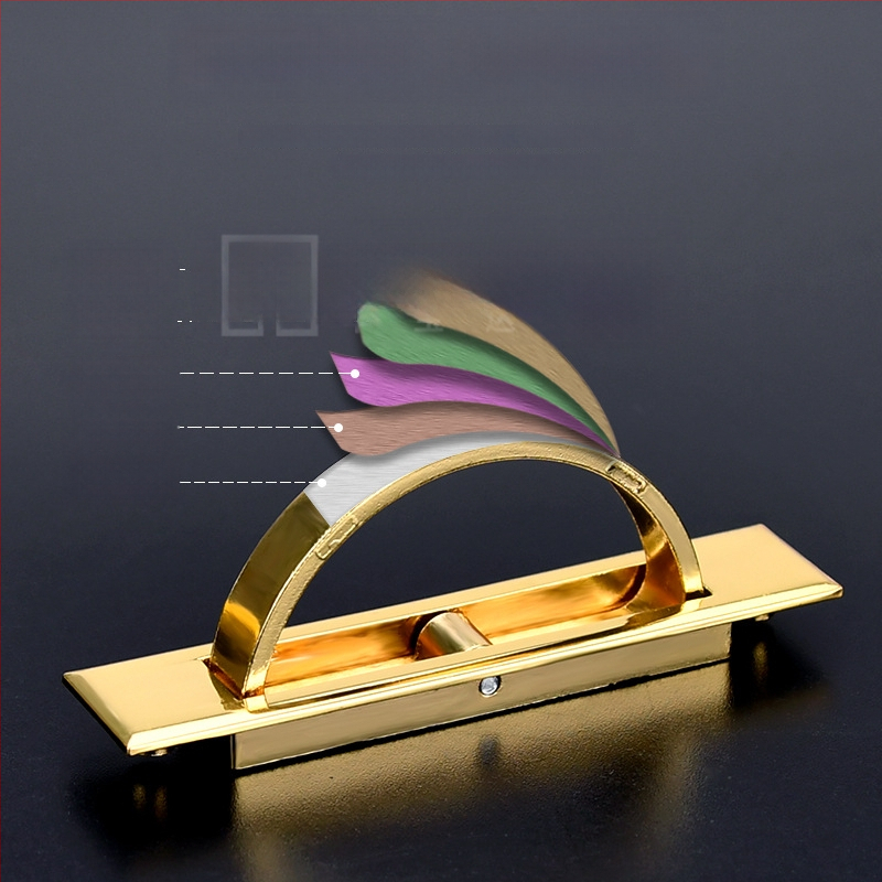 Tatami lovos rankena – cinko lydinys, elektroplakavimas, modelis 505, modernus minimalistinis stilius