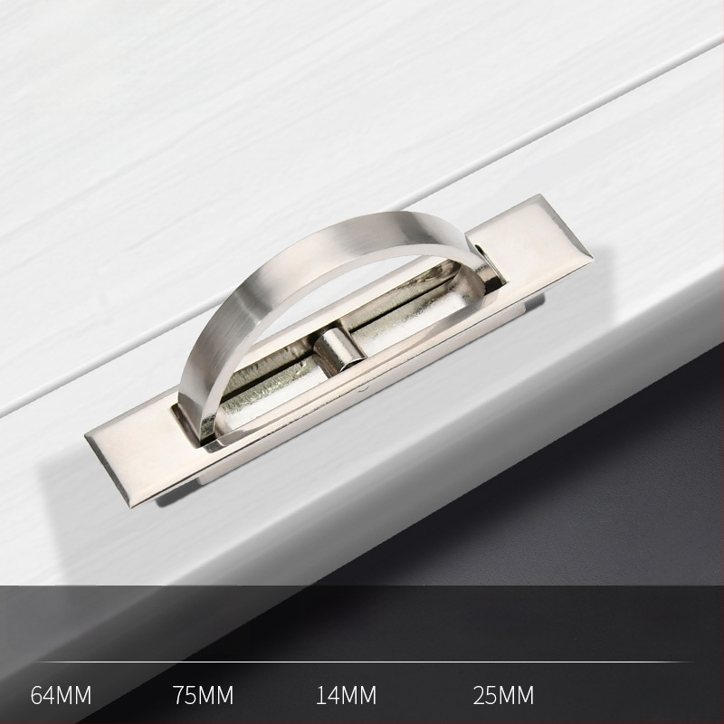 Tatami lovos rankena – cinko lydinys, elektroplakavimas, modelis 505, modernus minimalistinis stilius