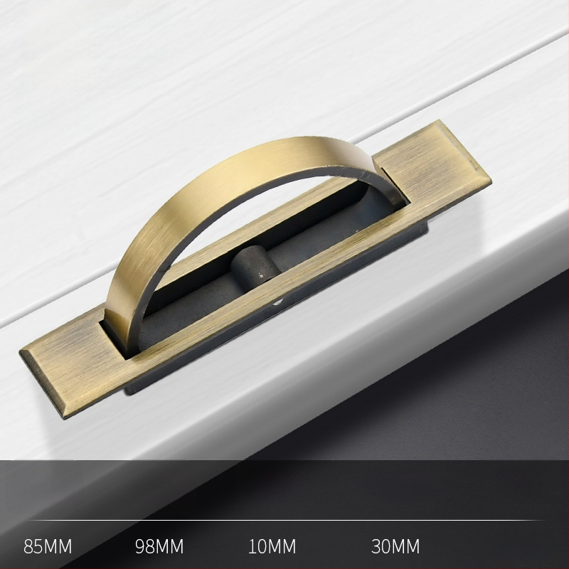 Tatami lovos rankena – cinko lydinys, elektroplakavimas, modelis 505, modernus minimalistinis stilius