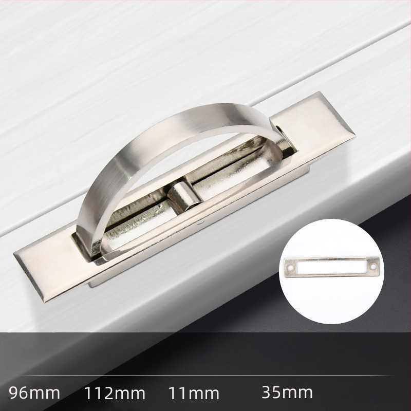 Tatami lovos rankena – cinko lydinys, elektroplakavimas, modelis 505, modernus minimalistinis stilius