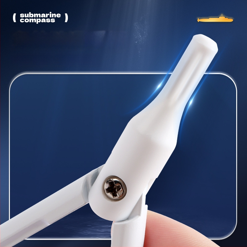 Pliiatsikujulise kujuga kompass, kahe ühes disainiga, mudel JY-2509-1, metall