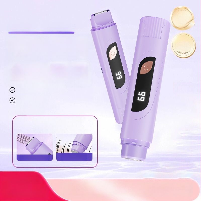 TMQ-623 Elektrinis skutimosi peiliukas ir plaukų šalinimo priemonė su deimantinę ašmenį, USB įkrovimas, drėgnas ir sausas naudojimas, visam kūnui