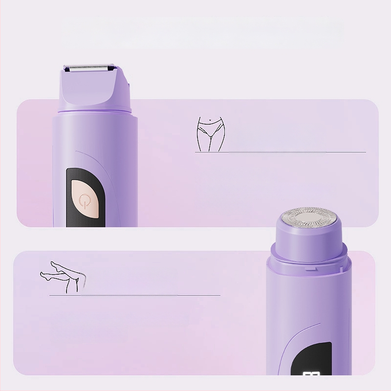 TMQ-623 Elektrinis skutimosi peiliukas ir plaukų šalinimo priemonė su deimantinę ašmenį, USB įkrovimas, drėgnas ir sausas naudojimas, visam kūnui