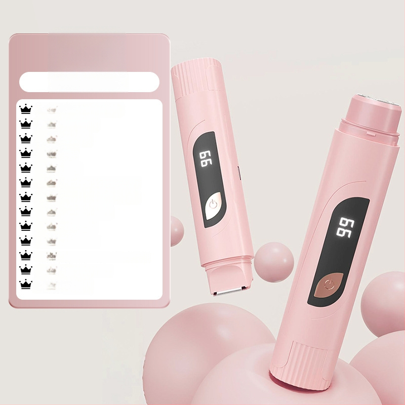 TMQ-623 Elektrinis skutimosi peiliukas ir plaukų šalinimo priemonė su deimantinę ašmenį, USB įkrovimas, drėgnas ir sausas naudojimas, visam kūnui