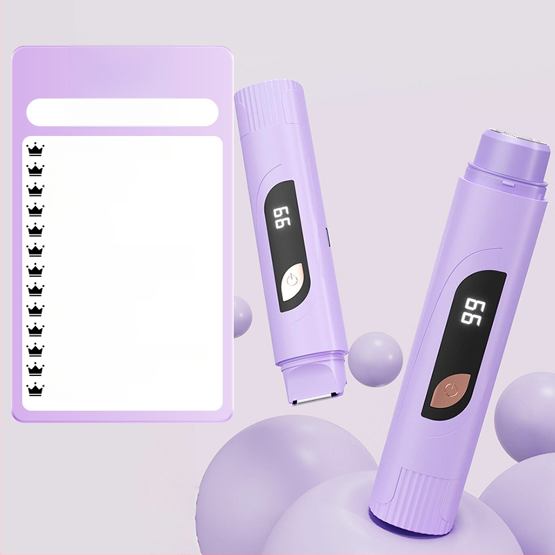 TMQ-623 Elektrinis skutimosi peiliukas ir plaukų šalinimo priemonė su deimantinę ašmenį, USB įkrovimas, drėgnas ir sausas naudojimas, visam kūnui