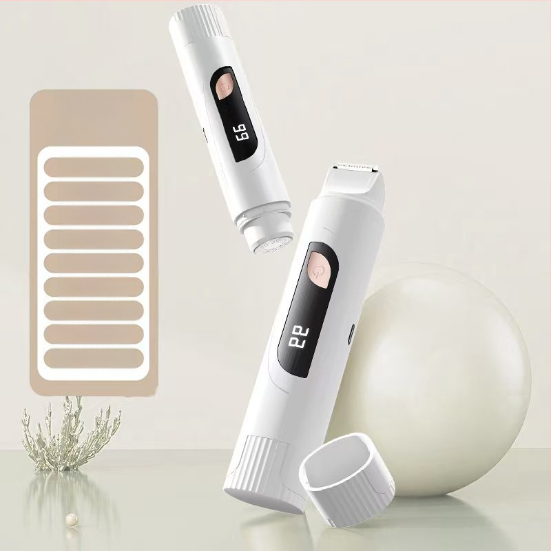 TMQ-623 Elektrinis skutimosi peiliukas ir plaukų šalinimo priemonė su deimantinę ašmenį, USB įkrovimas, drėgnas ir sausas naudojimas, visam kūnui