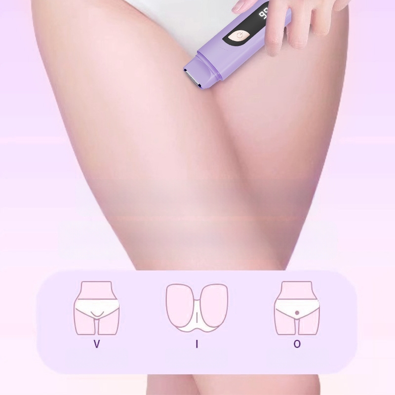 TMQ-623 Elektrinis skutimosi peiliukas ir plaukų šalinimo priemonė su deimantinę ašmenį, USB įkrovimas, drėgnas ir sausas naudojimas, visam kūnui