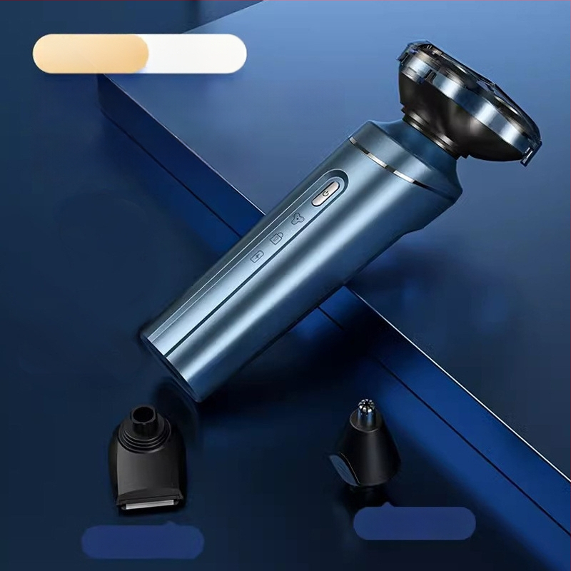 KS-Mini8 elektrinis skustuvas, pasukama galvutė, atsparus vandeniui, 2 valandų baterijos veikimas, kompaktiškas kelioninis skustuvas