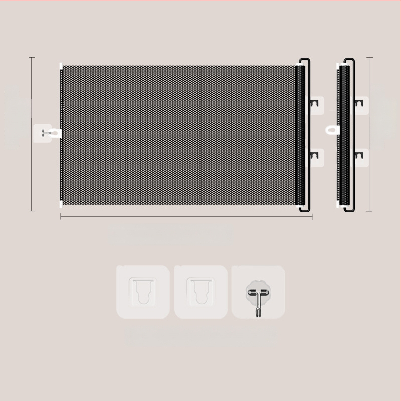 Jun Chang PVC Ištraukiama gyvūnų siena L3939 — barjeras katės pabėgimui, įėjimo/išėjimo vartai, katės durys