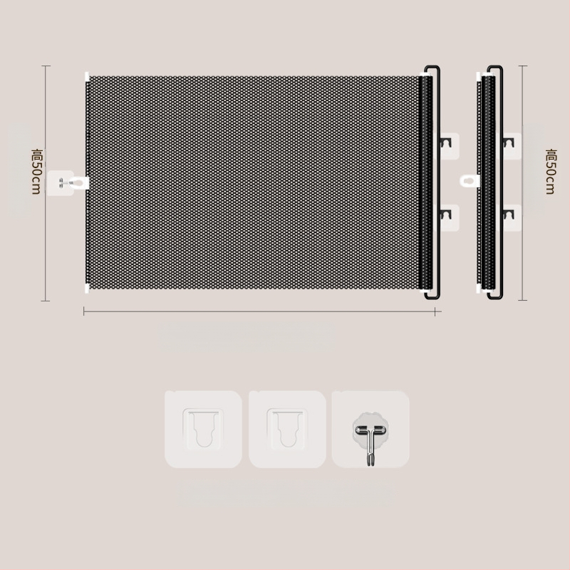 Jun Chang PVC Ištraukiama gyvūnų siena L3939 — barjeras katės pabėgimui, įėjimo/išėjimo vartai, katės durys