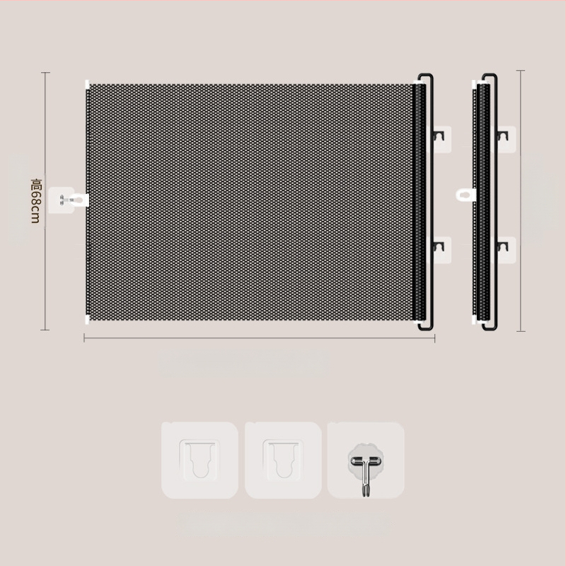 Jun Chang PVC Ištraukiama gyvūnų siena L3939 — barjeras katės pabėgimui, įėjimo/išėjimo vartai, katės durys