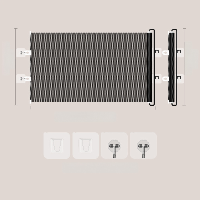 Jun Chang PVC Ištraukiama gyvūnų siena L3939 — barjeras katės pabėgimui, įėjimo/išėjimo vartai, katės durys