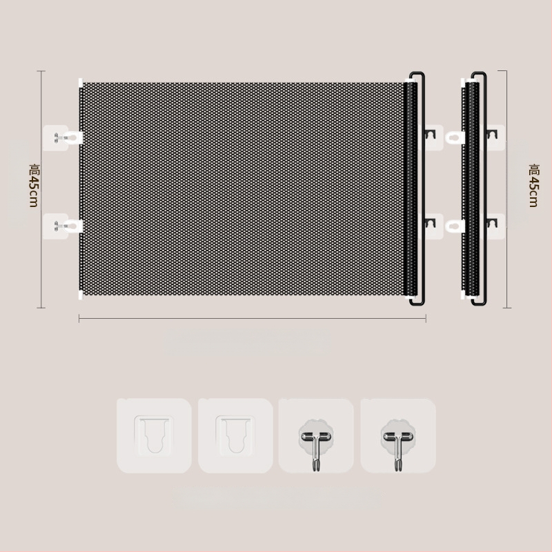 Jun Chang PVC Ištraukiama gyvūnų siena L3939 — barjeras katės pabėgimui, įėjimo/išėjimo vartai, katės durys