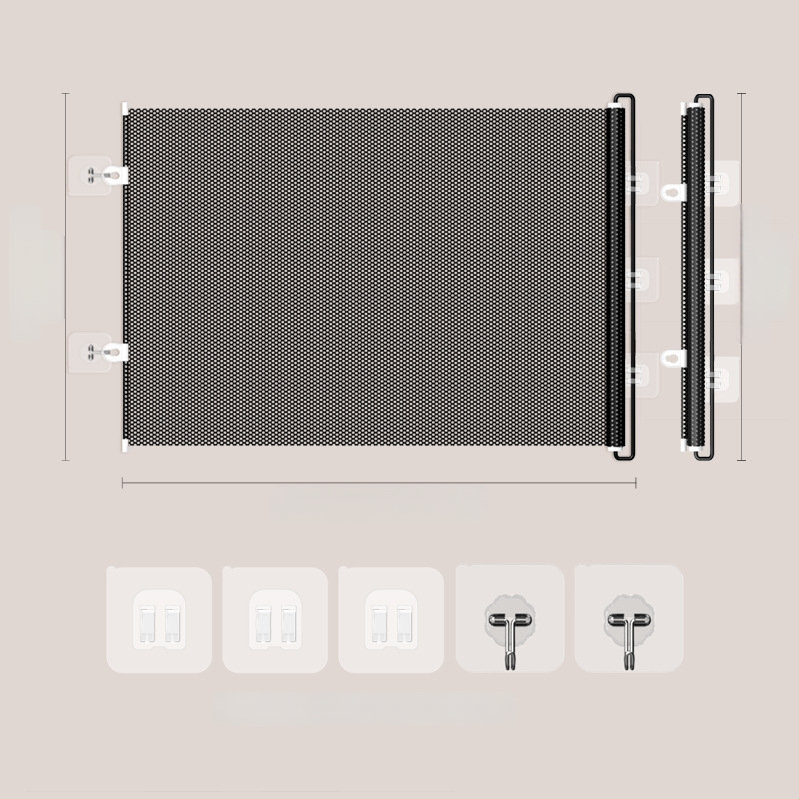 Jun Chang PVC Ištraukiama gyvūnų siena L3939 — barjeras katės pabėgimui, įėjimo/išėjimo vartai, katės durys
