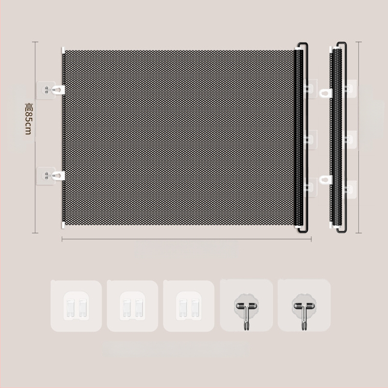 Jun Chang PVC Ištraukiama gyvūnų siena L3939 — barjeras katės pabėgimui, įėjimo/išėjimo vartai, katės durys