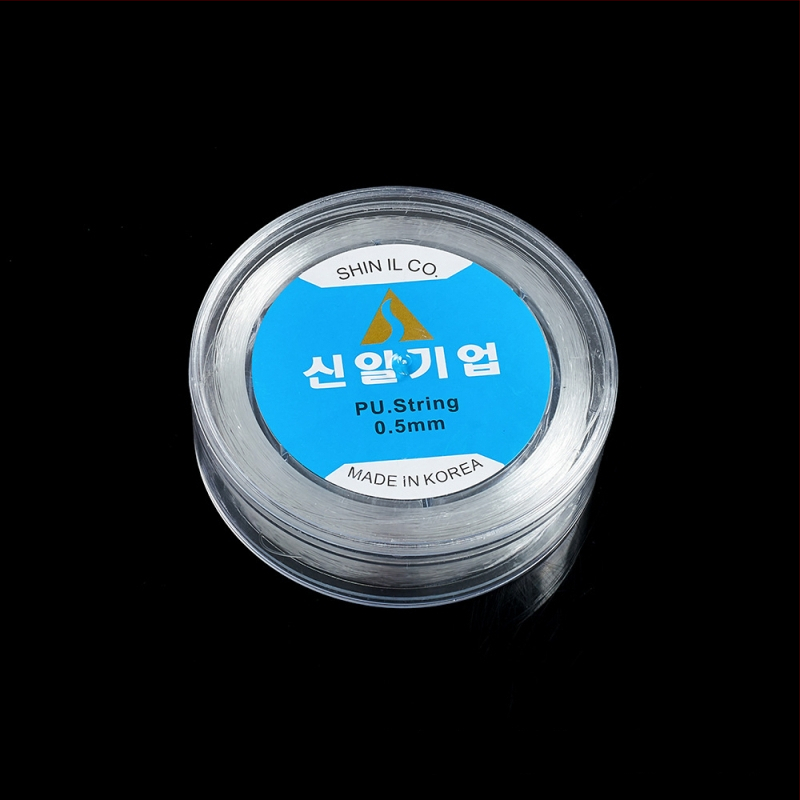 DIY rotaslietu piederumi • Virkne (Tips: DIY rotaslietu piederumi; Materiāls: Virkne; Apstrāde: Roku darbs; Kods: Crystal Thread; Raksts: Thread)