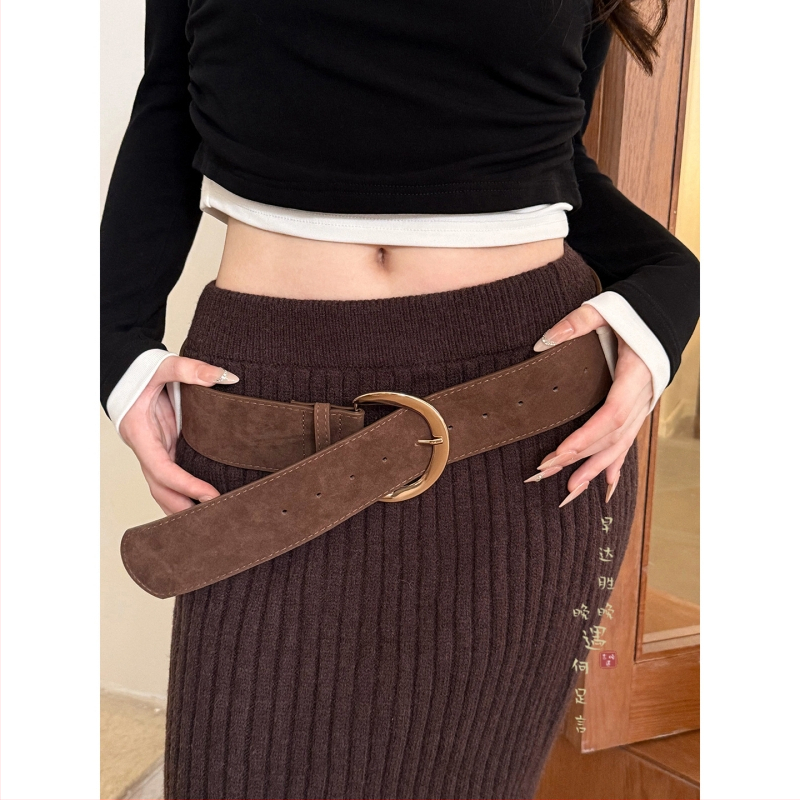 Siets josta, plata dizains, automātiska sprādze, platums 2–4 cm, korejiešu stils