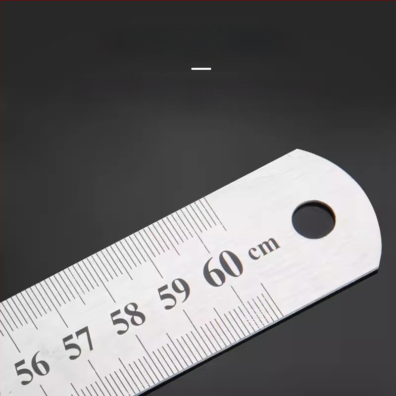 Friendly GBCI Daudzfunkcionāls nerūsējošā tērauda lineāls klasei, biezināts centimetra lineāls zīmēšanai un mērīšanai