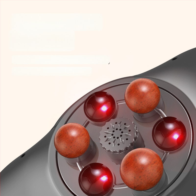 Kõhu massaažija vibratsiooni ja kuuma kompressiooniga, akutoitega, nupp-juhtimisega, mudel HP-688