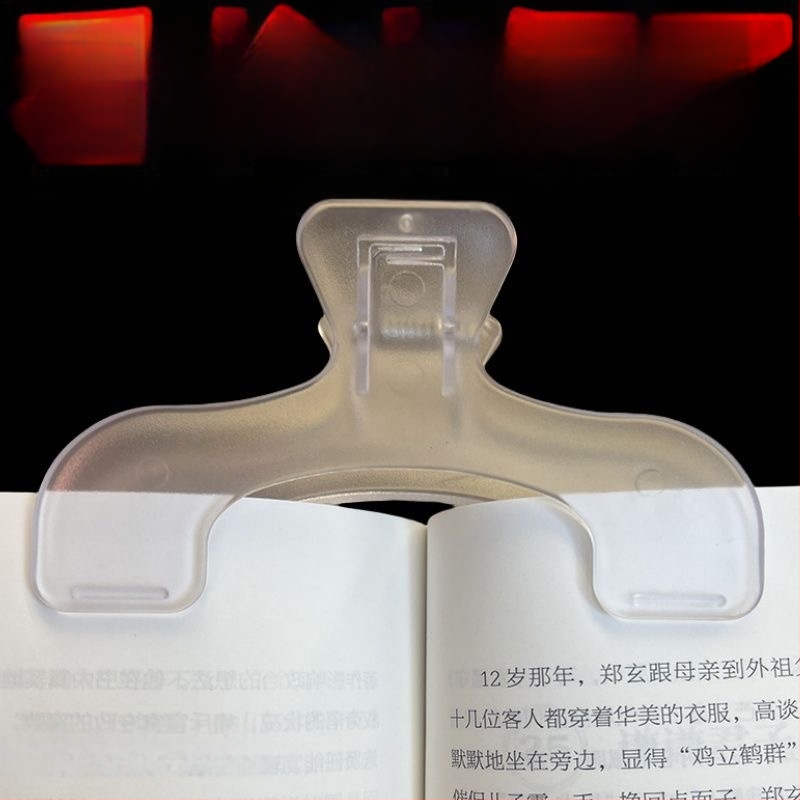 Akrüülklips märkmeteks ja raamatutele, plastikkonstruktsioon, õpilastele