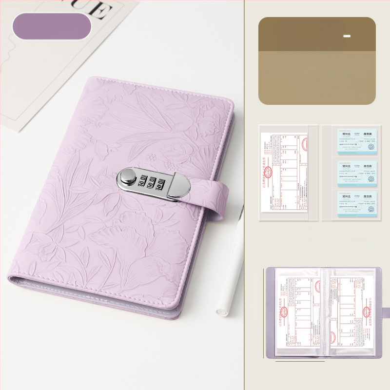 Boguan Išgraviruotas spaudimo depozitų laikiklis, modelis FDPJJ-001, minkšta oda, individualus logotipas