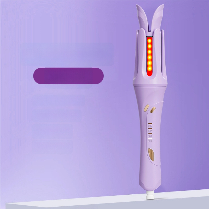 Automatinis plaukų garbanavimo prietaisas su titano-turmalino danga, 4 temperatūros režimai, 35W, 220V, laidinis