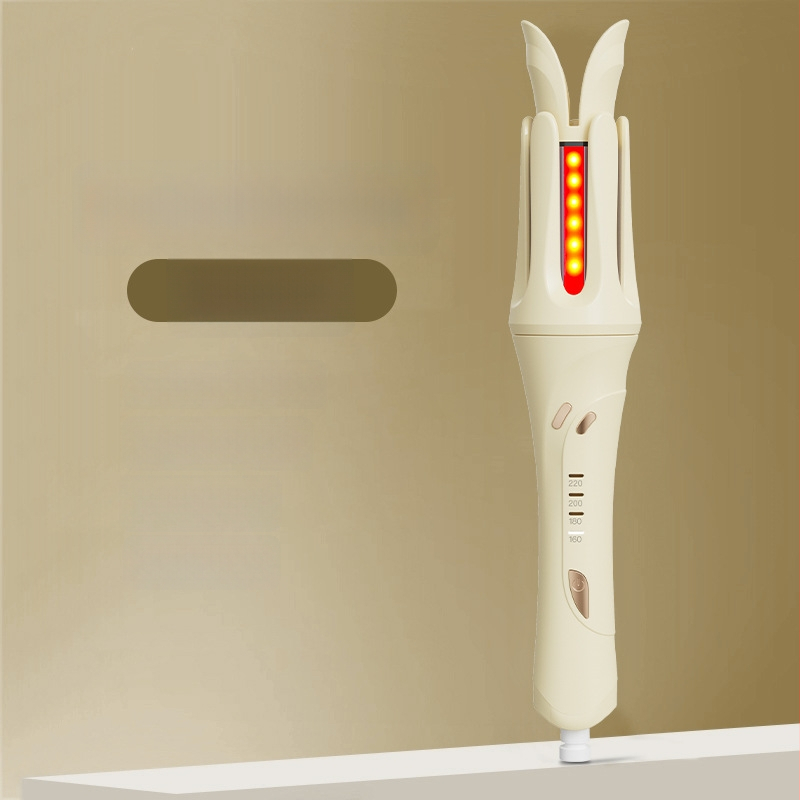 Automatinis plaukų garbanavimo prietaisas su titano-turmalino danga, 4 temperatūros režimai, 35W, 220V, laidinis