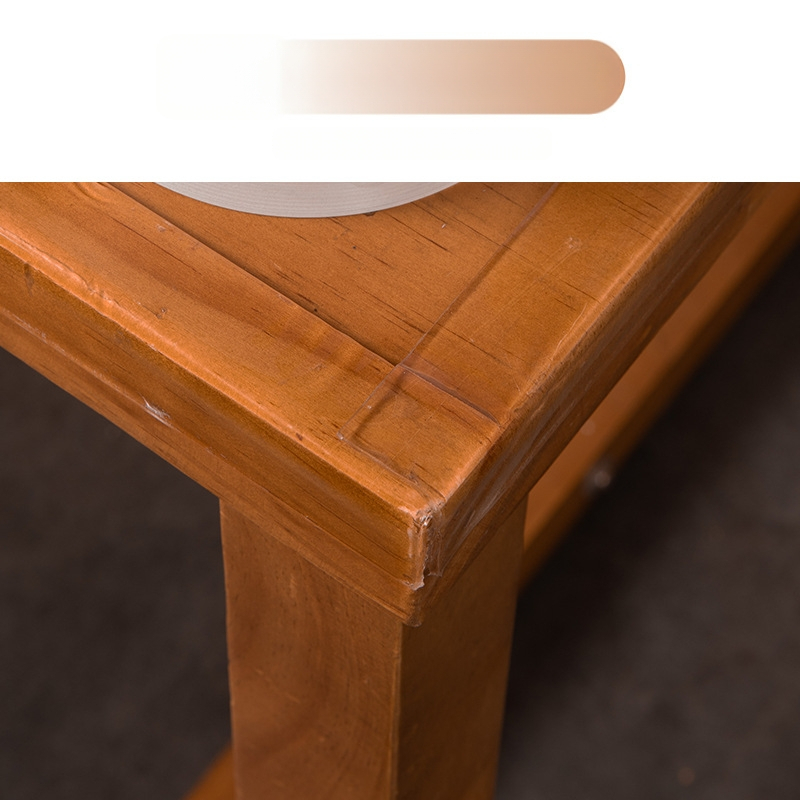 Mēbelēm paredzēts PVC stūru aizsargs, caurspīdīgs, 2 mm biezums, garumi 1/2/3/5 m