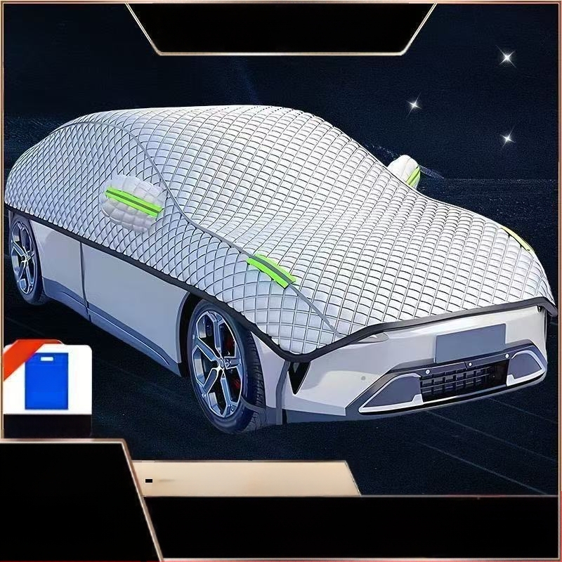 Autokate, tugevdatud, Oxford-kangast, rahe kaitse, päikesekaitse ja soojusisoleerimine, universaalne sobivus