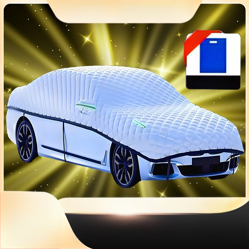 Autokate, tugevdatud, Oxford-kangast, rahe kaitse, päikesekaitse ja soojusisoleerimine, universaalne sobivus