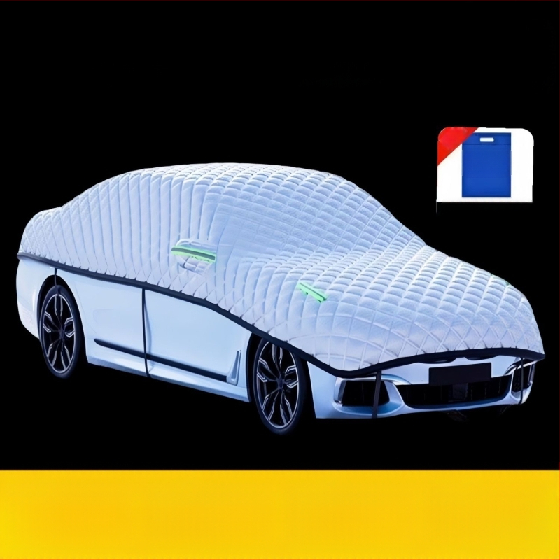 Autokate, tugevdatud, Oxford-kangast, rahe kaitse, päikesekaitse ja soojusisoleerimine, universaalne sobivus